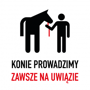 konie prowadzimy na uwiązie